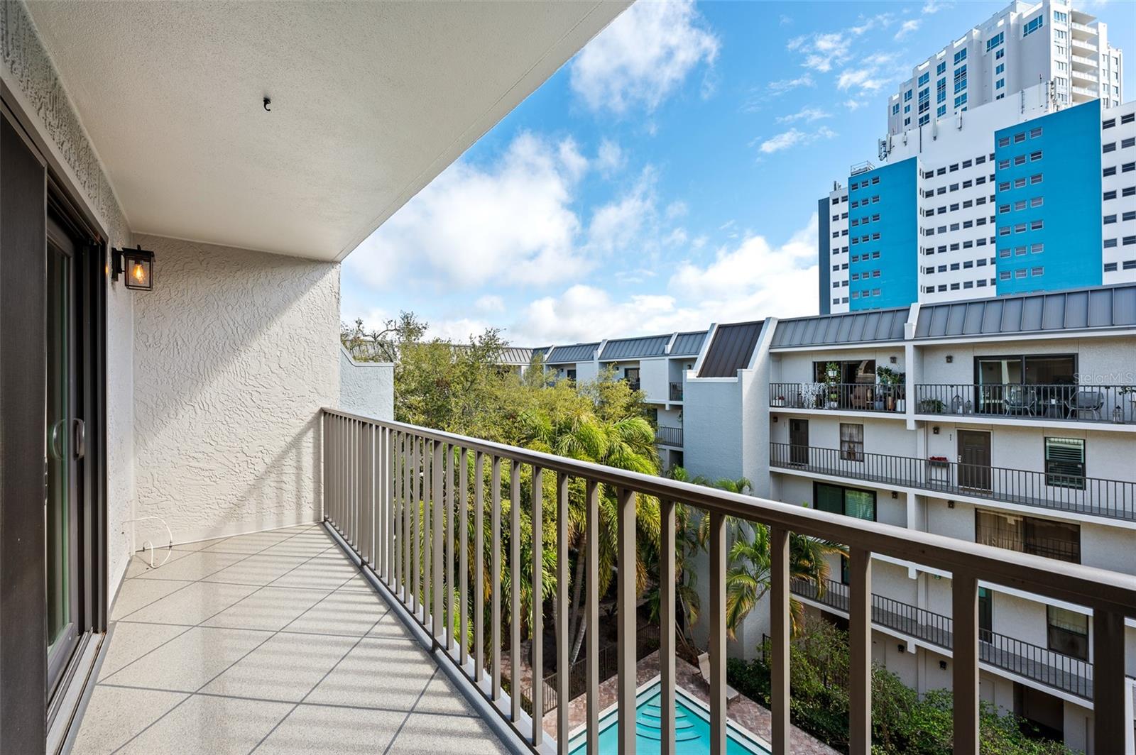 view from living room balcony