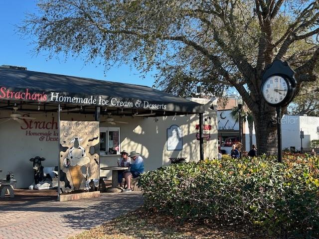 Strachan's downtown homemade ice cream shop.