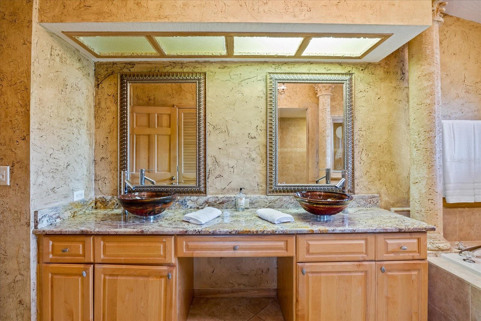 Primary Bath Double Sinks