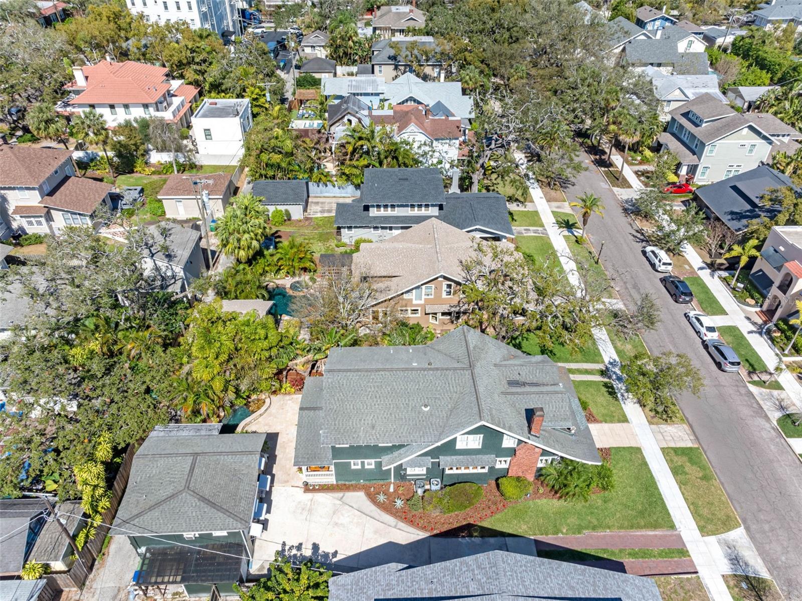 The home is five houses from the water and two blocks from Hyde Park Village. It has an elevation of 11.8' and has never flooded (Helene nor Milton).