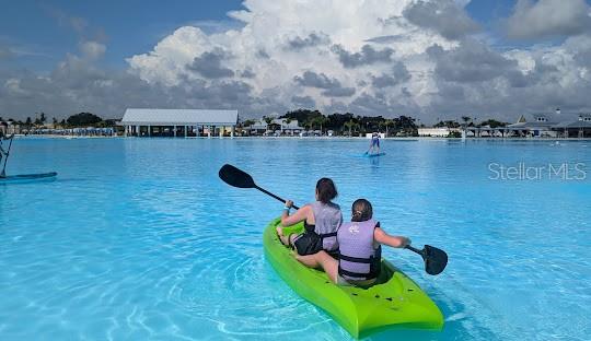 kayaking, Paddle boarding and swimming