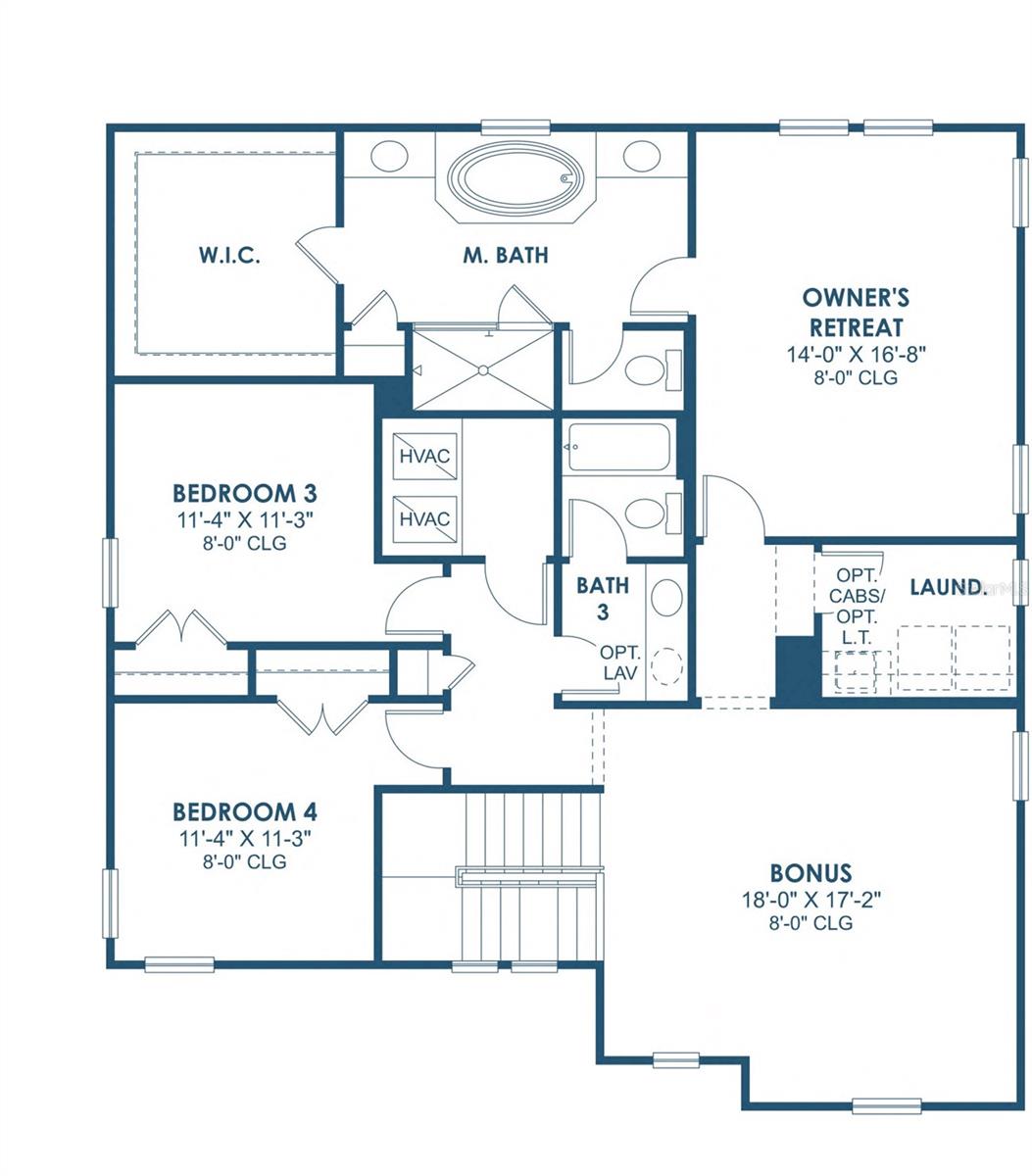 Second Floor Layout