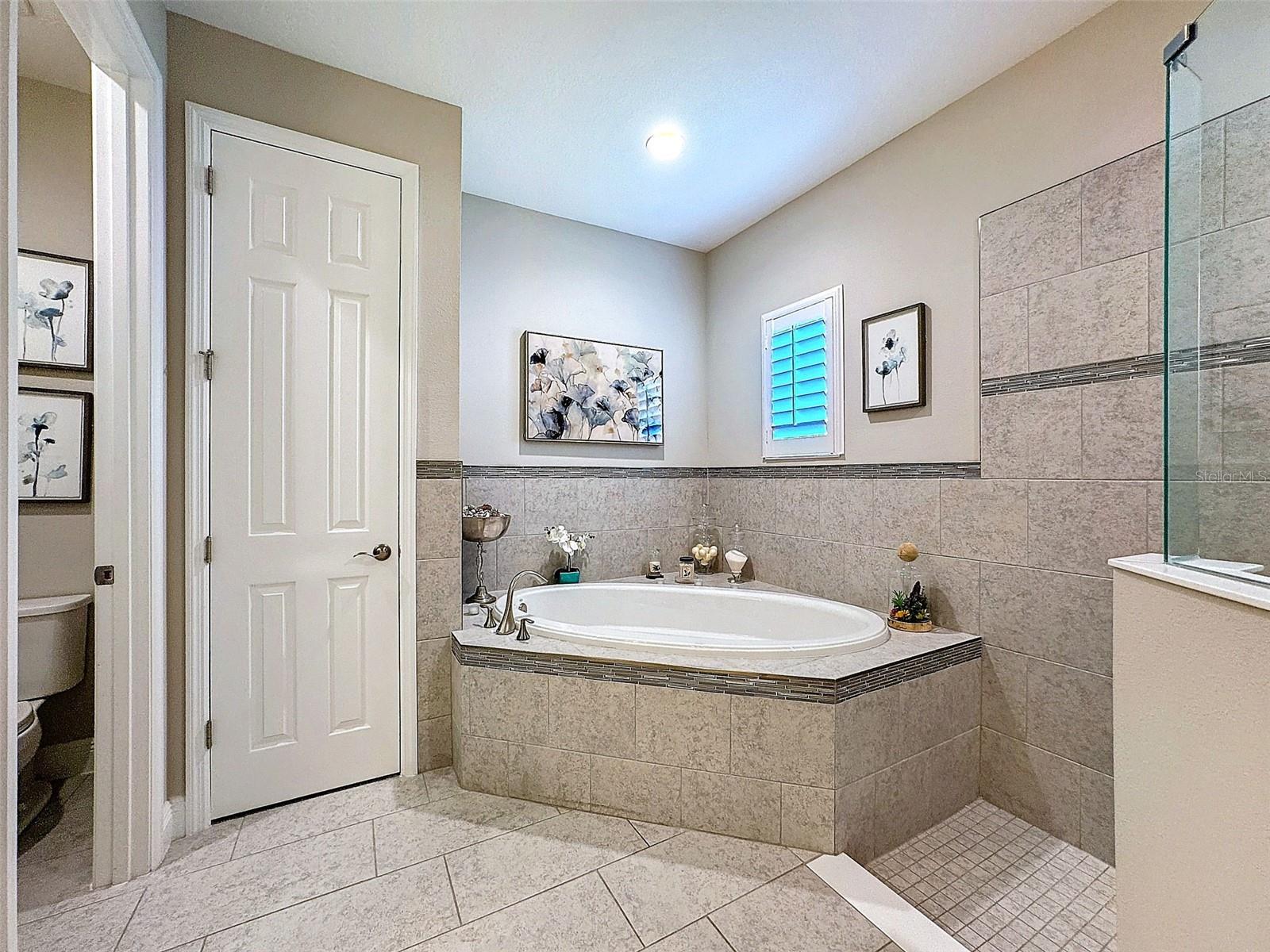 Primary Bathroom - Large soaking tub