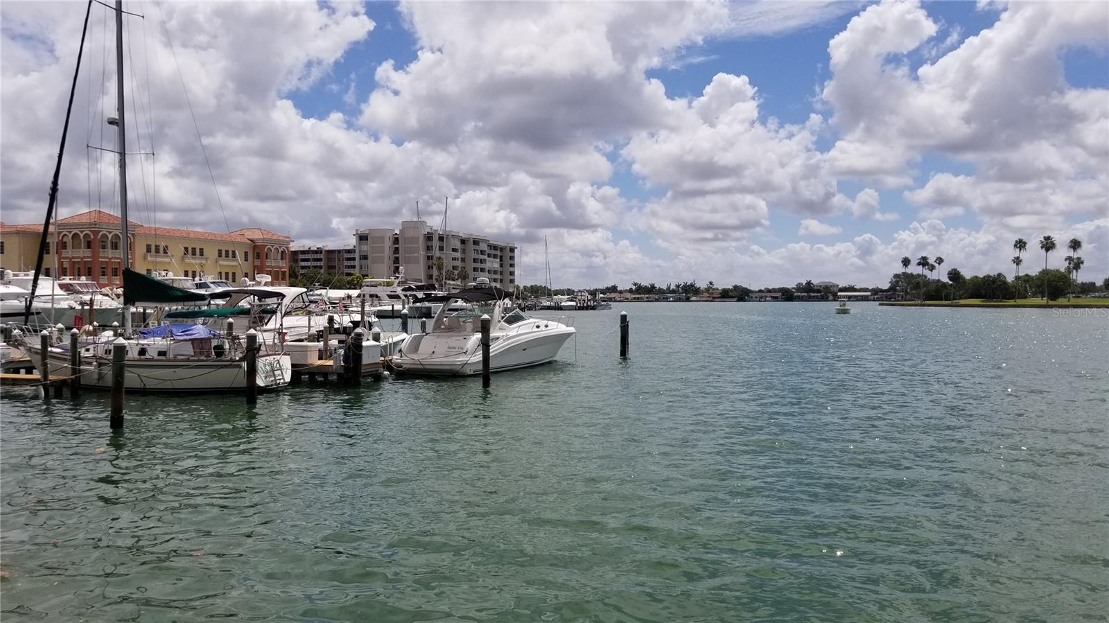 Boat dock area