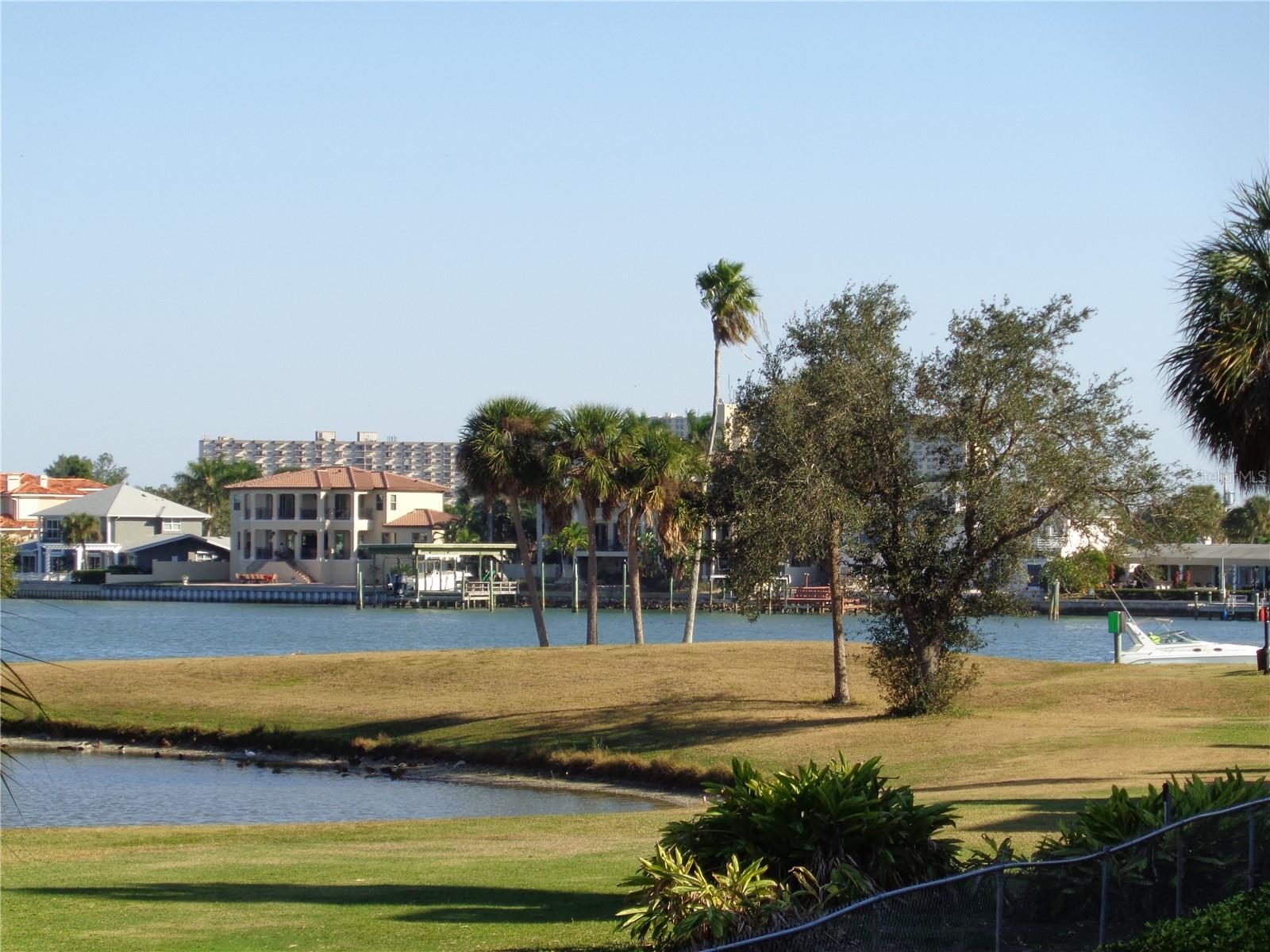 Treasure Bay waterfront park area