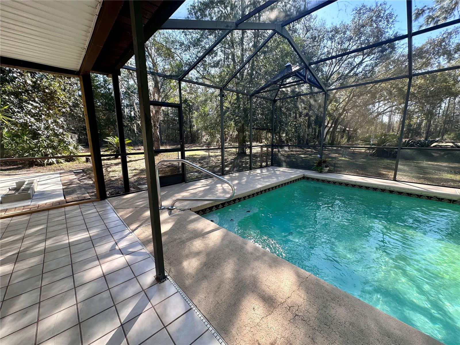 Screened enclosed Pool