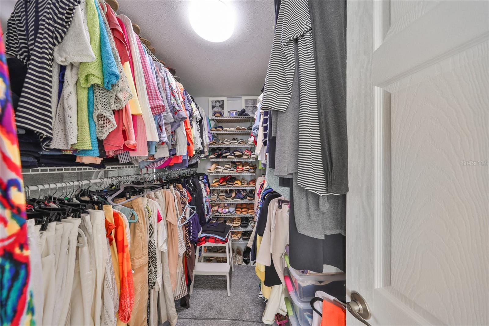 1 of 2 Walk In Closets.  Look at all the room!