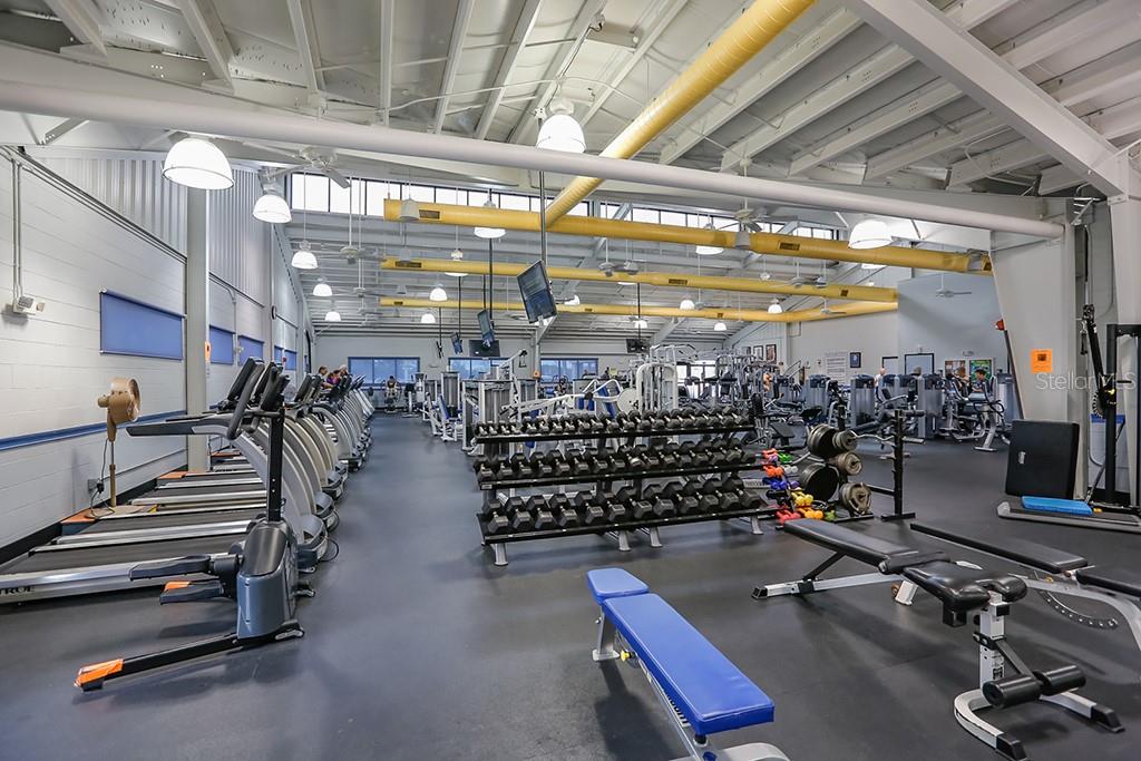 Sun City Center Fitness Room