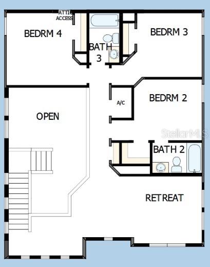 Floor Plan Second Floor