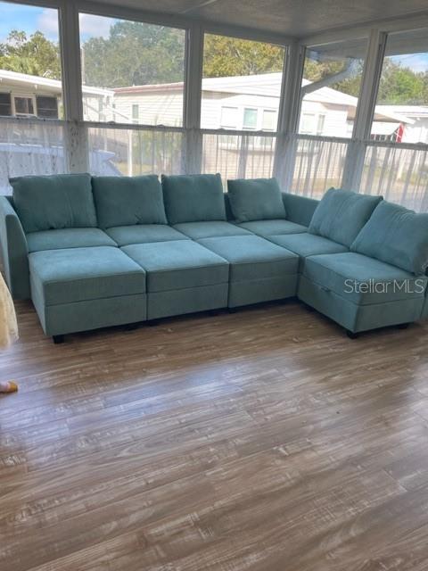 Sunroom prior to water damage