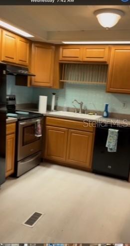 Kitchen prior to water damage