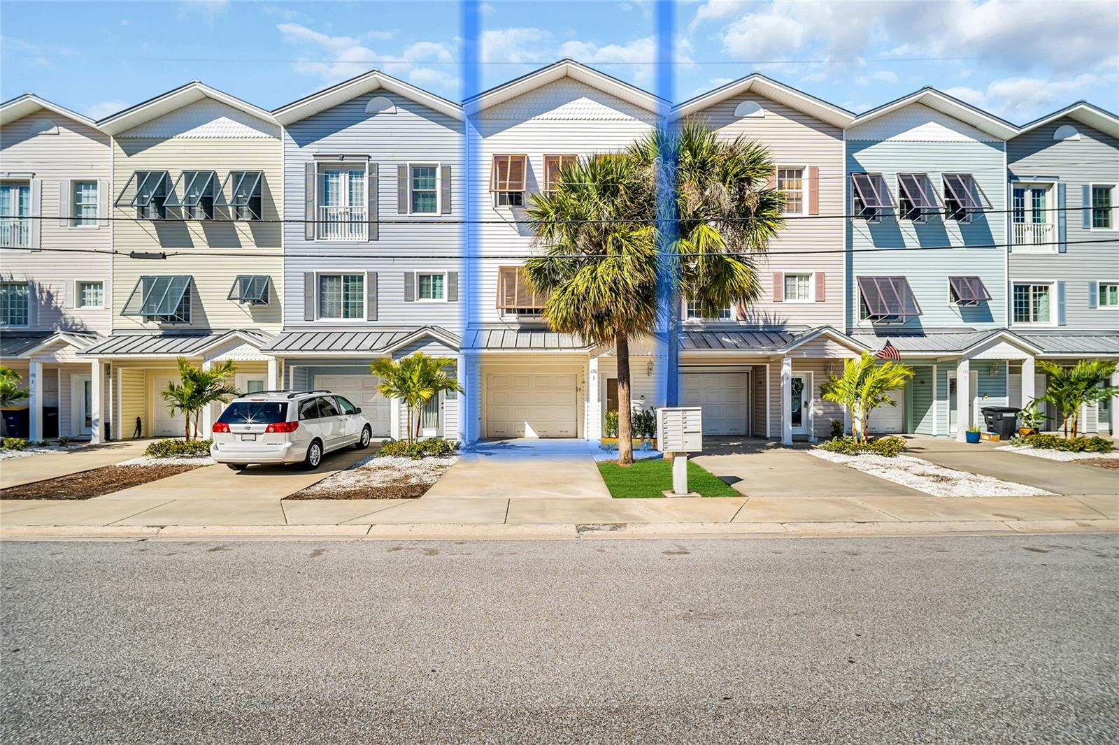 Charming beachfront property, with sweeping ocean views.