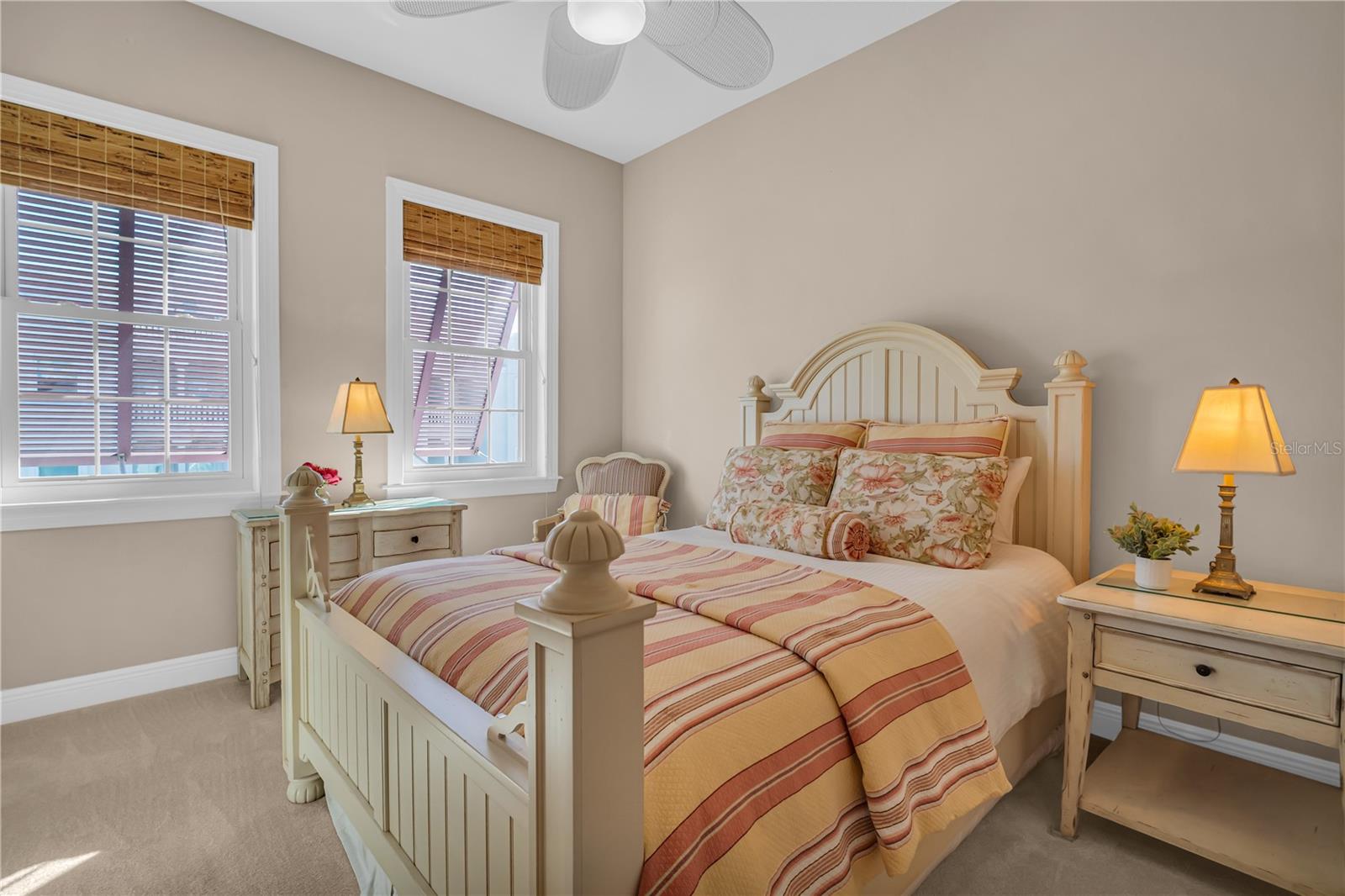 Third bedroom on the third level features an en-suite bathroom.