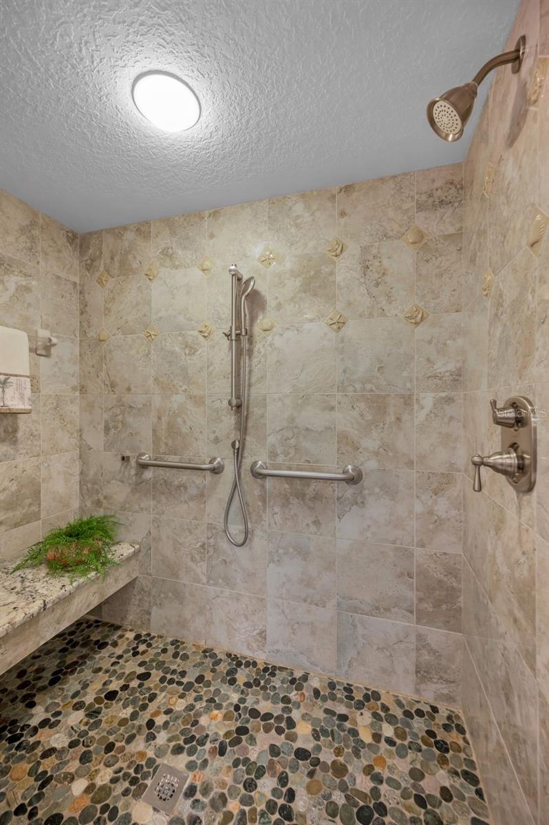 Primary Bath Custom Stone Shower