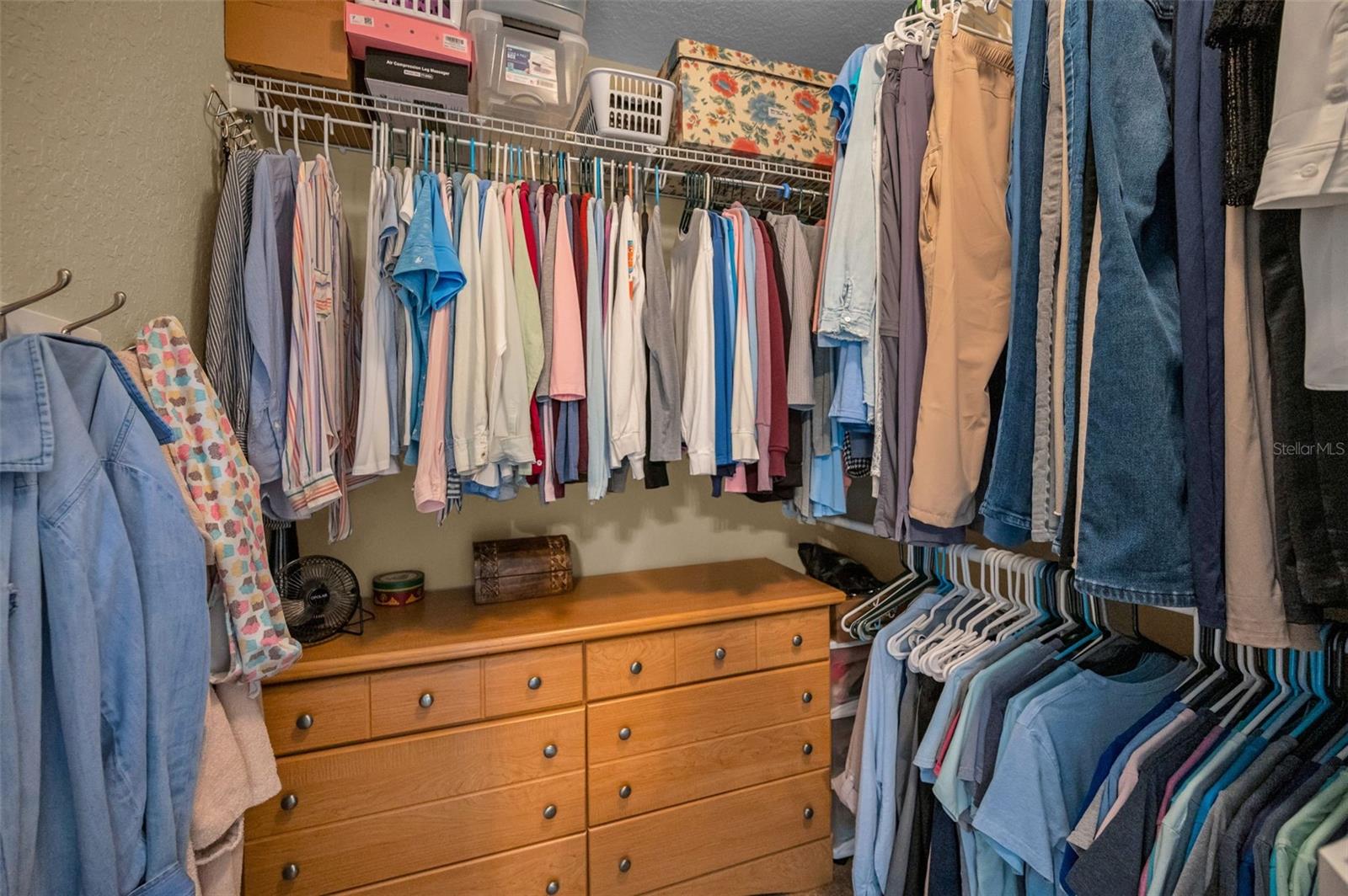 Primary Bedroom walk-in closet