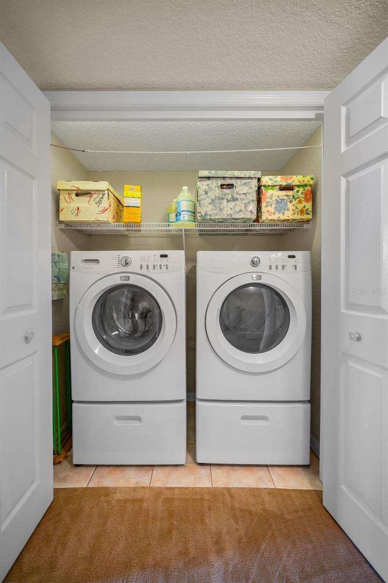 Upper Level Laundry Closet