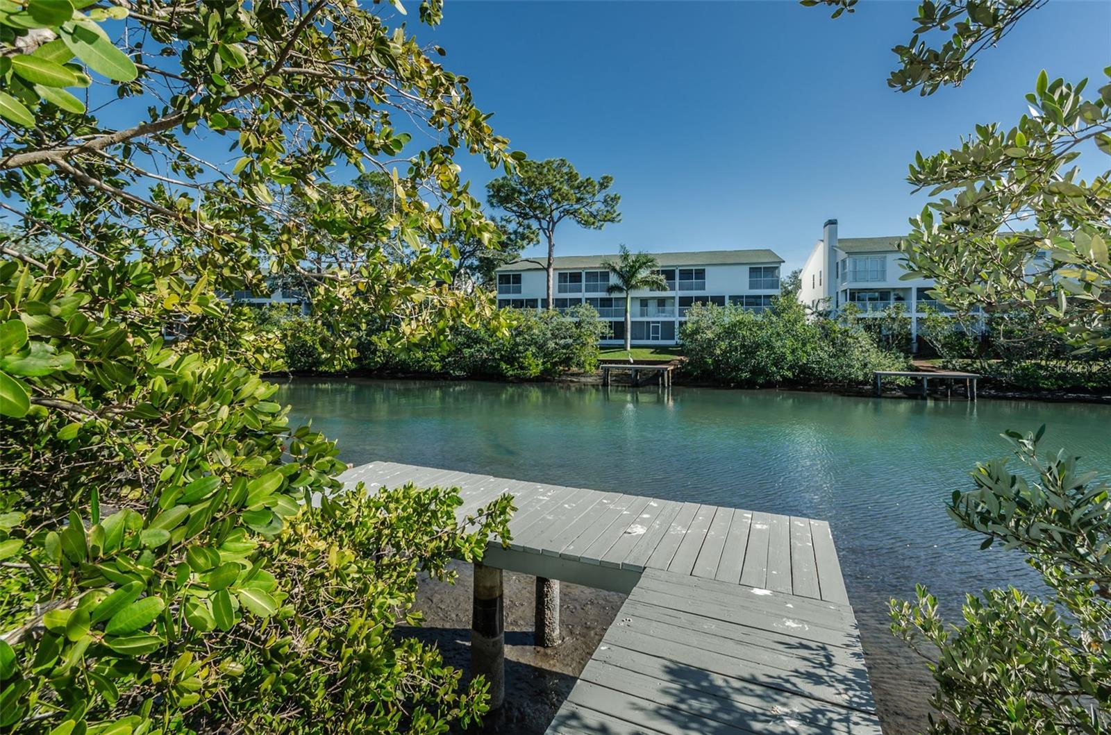 Resident Docks for fishing, boating and kayaking.