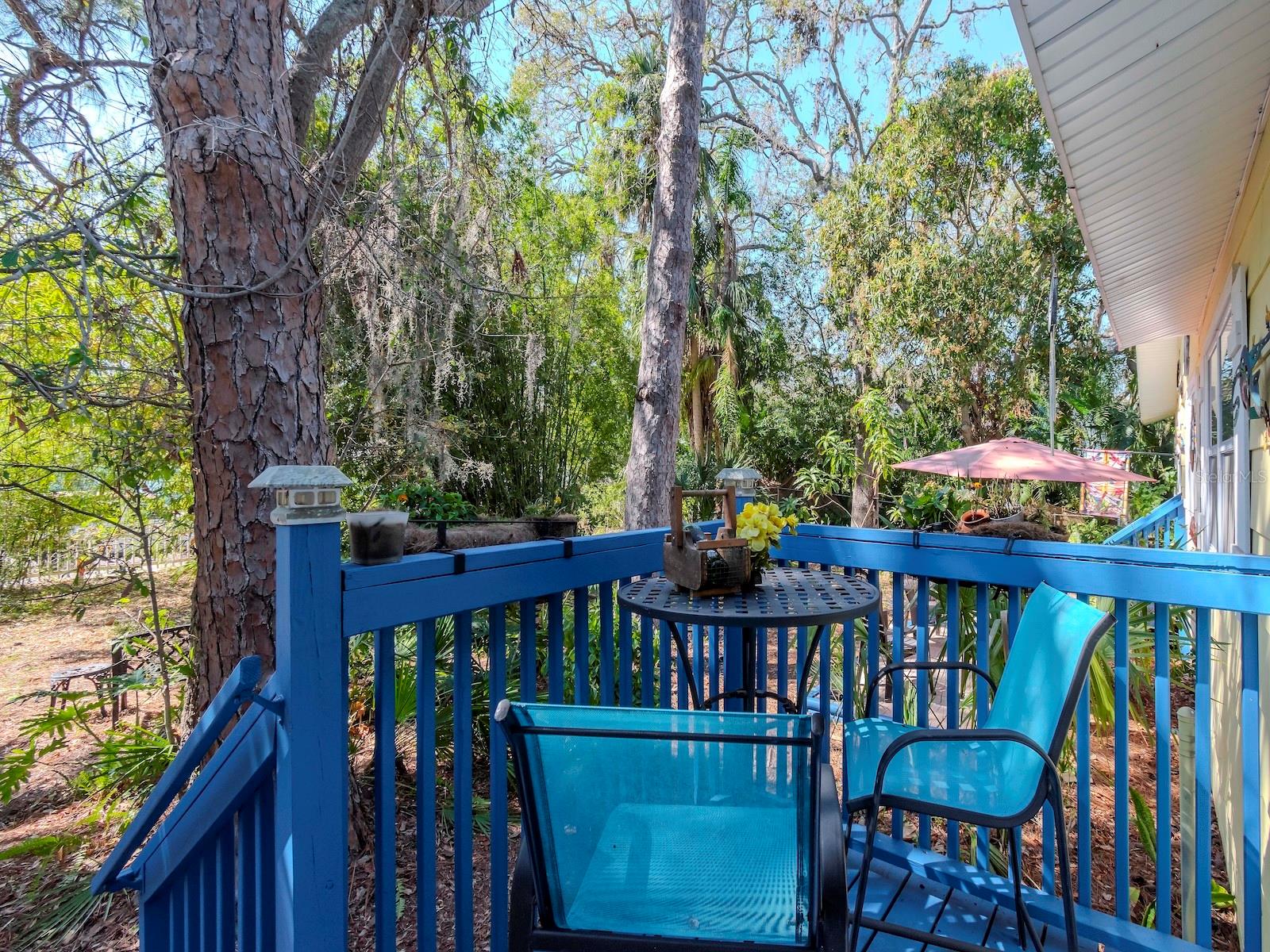 SMALL PORCH OUTSIDE MASTER BEDROOM