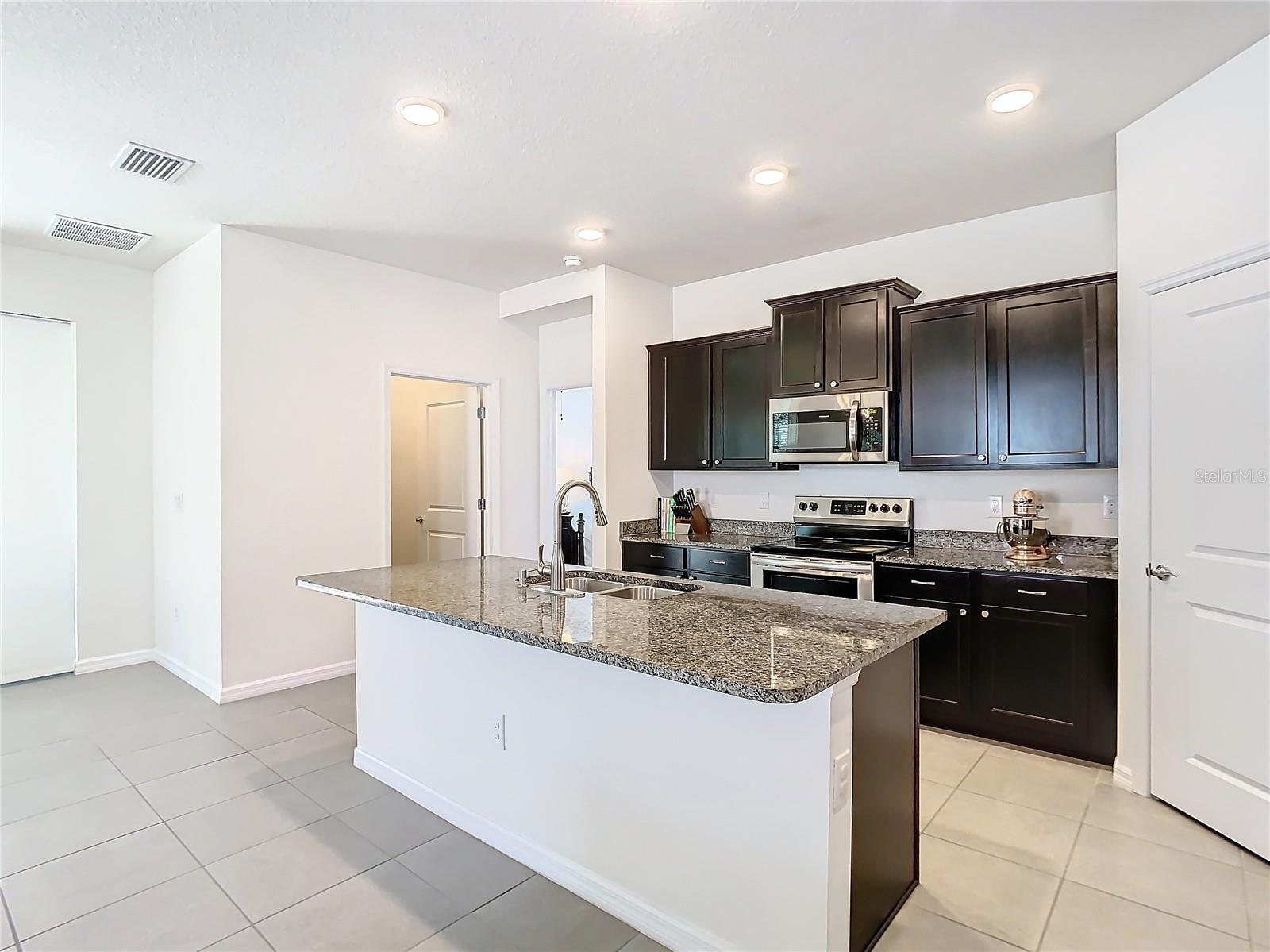 Gourmet Kitchen with granite counters