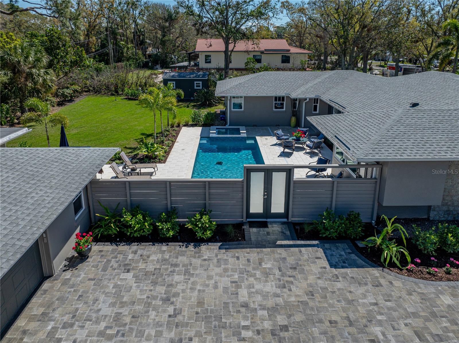 The doors to your backyard oasis.