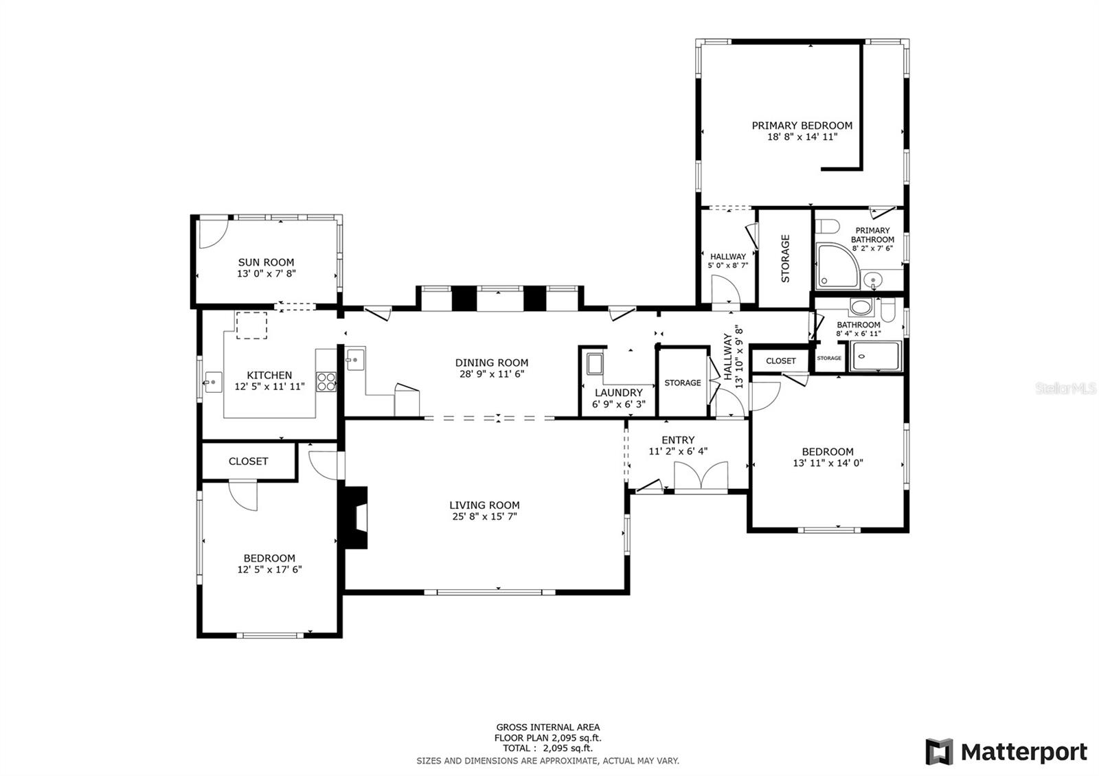 Main house floorplan