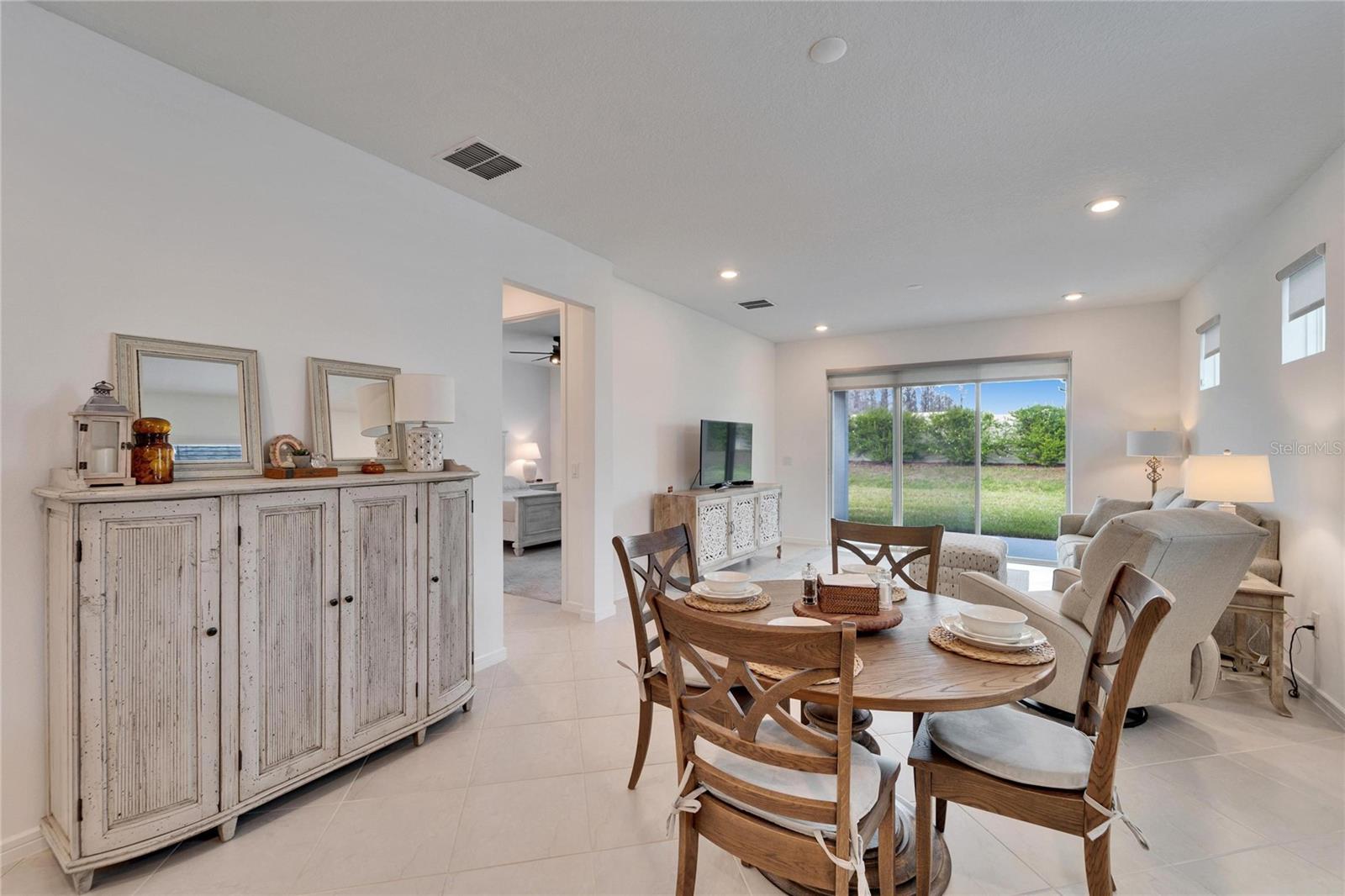 Dining area