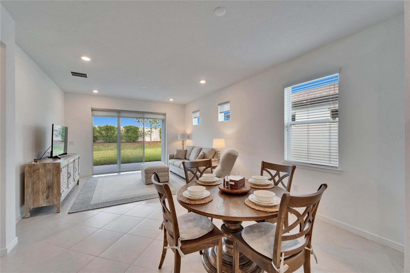 Dining area