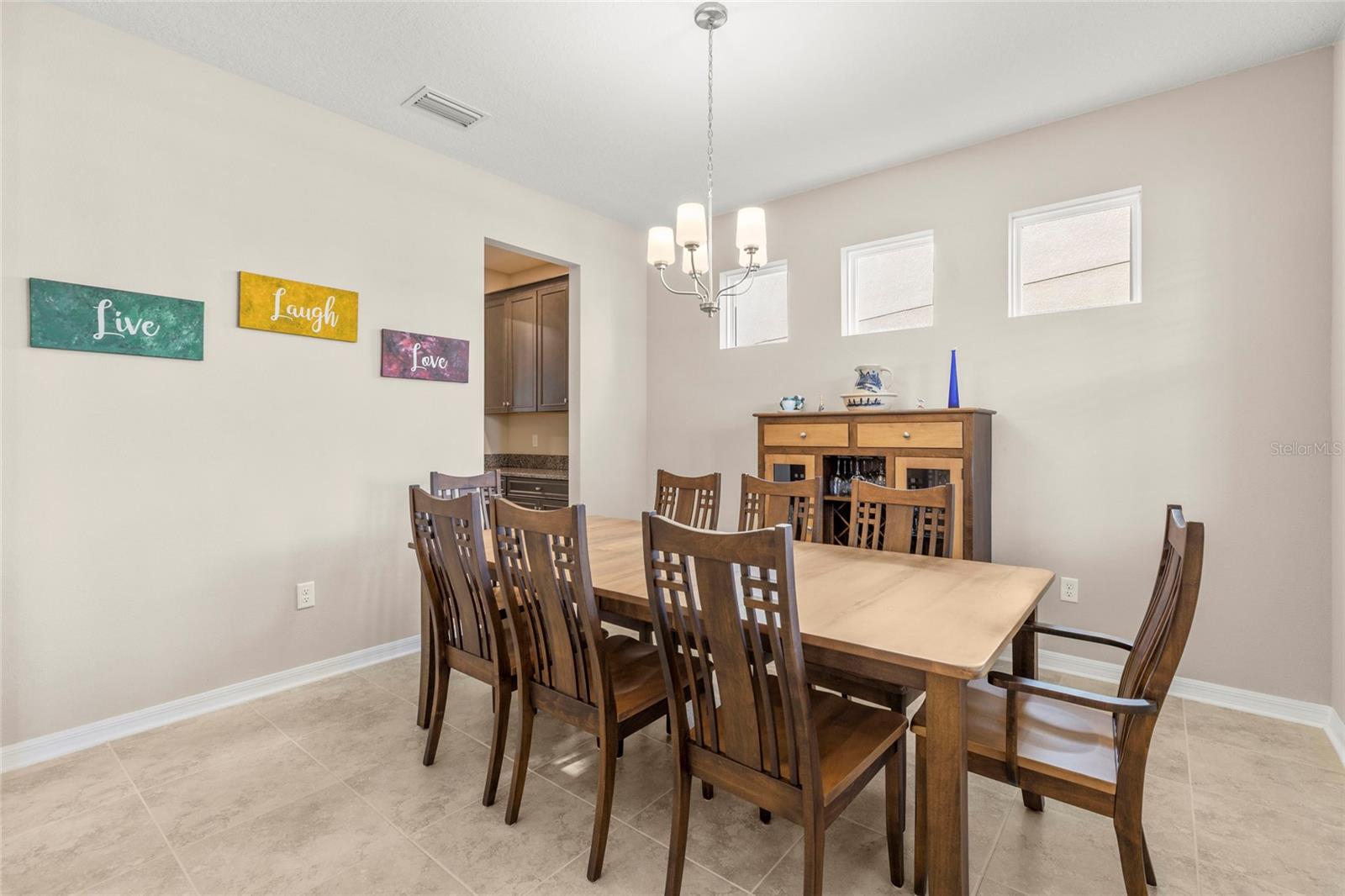 Formal dining room