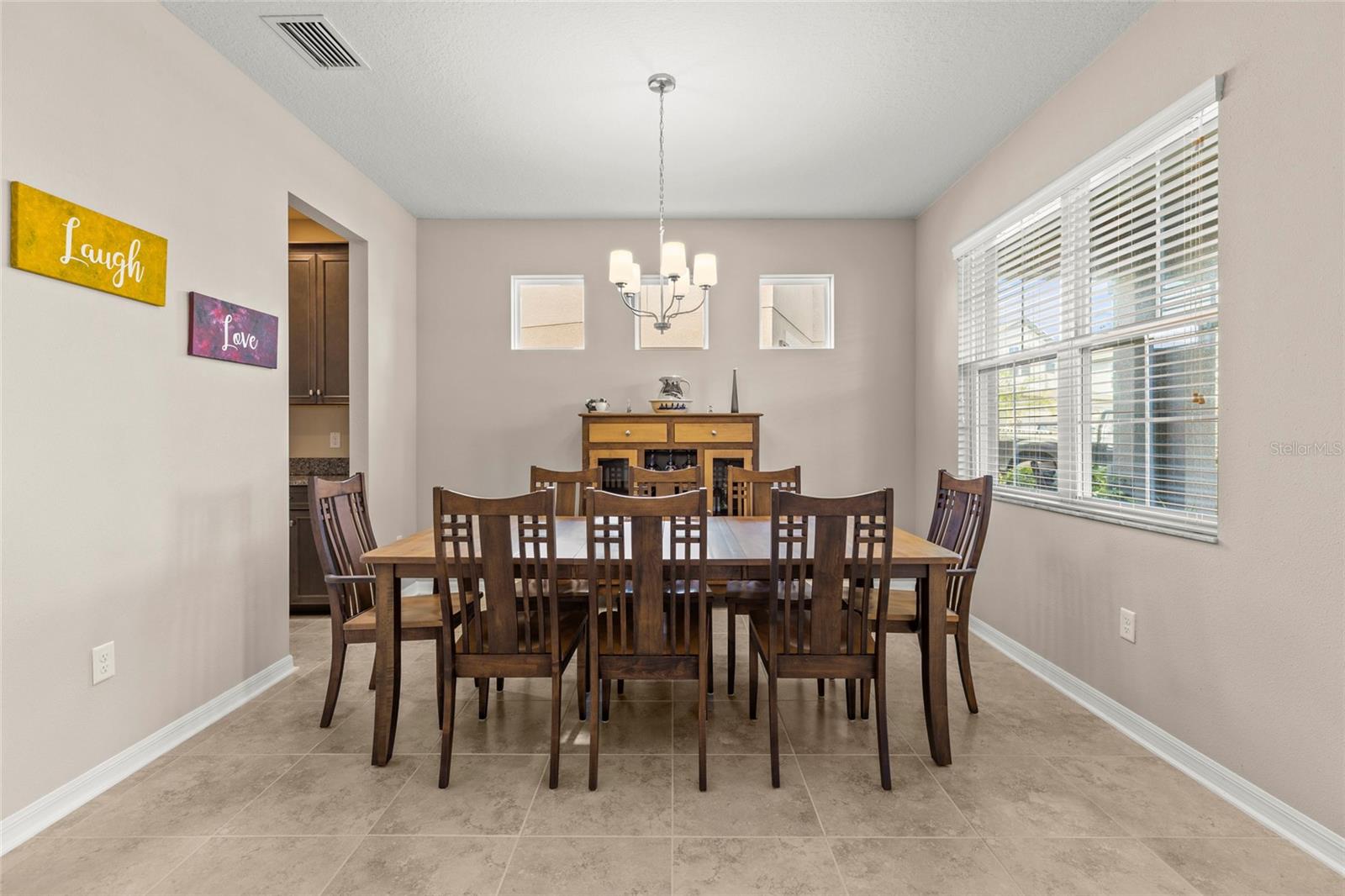 Formal dining room