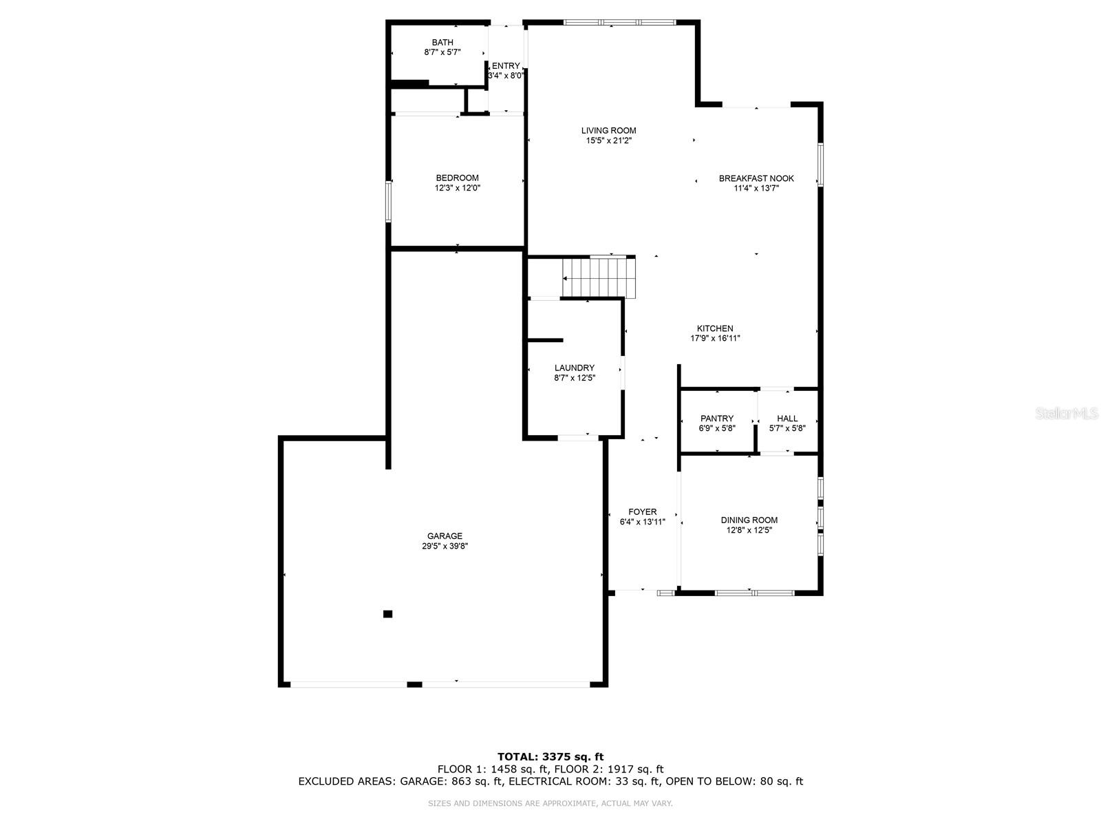 Floor plan, main floor