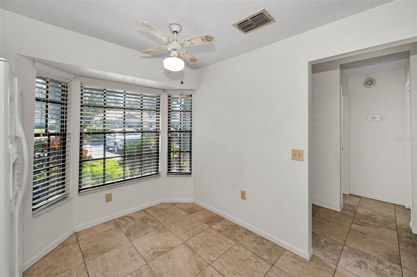 Breakfast nook in the Kitchen