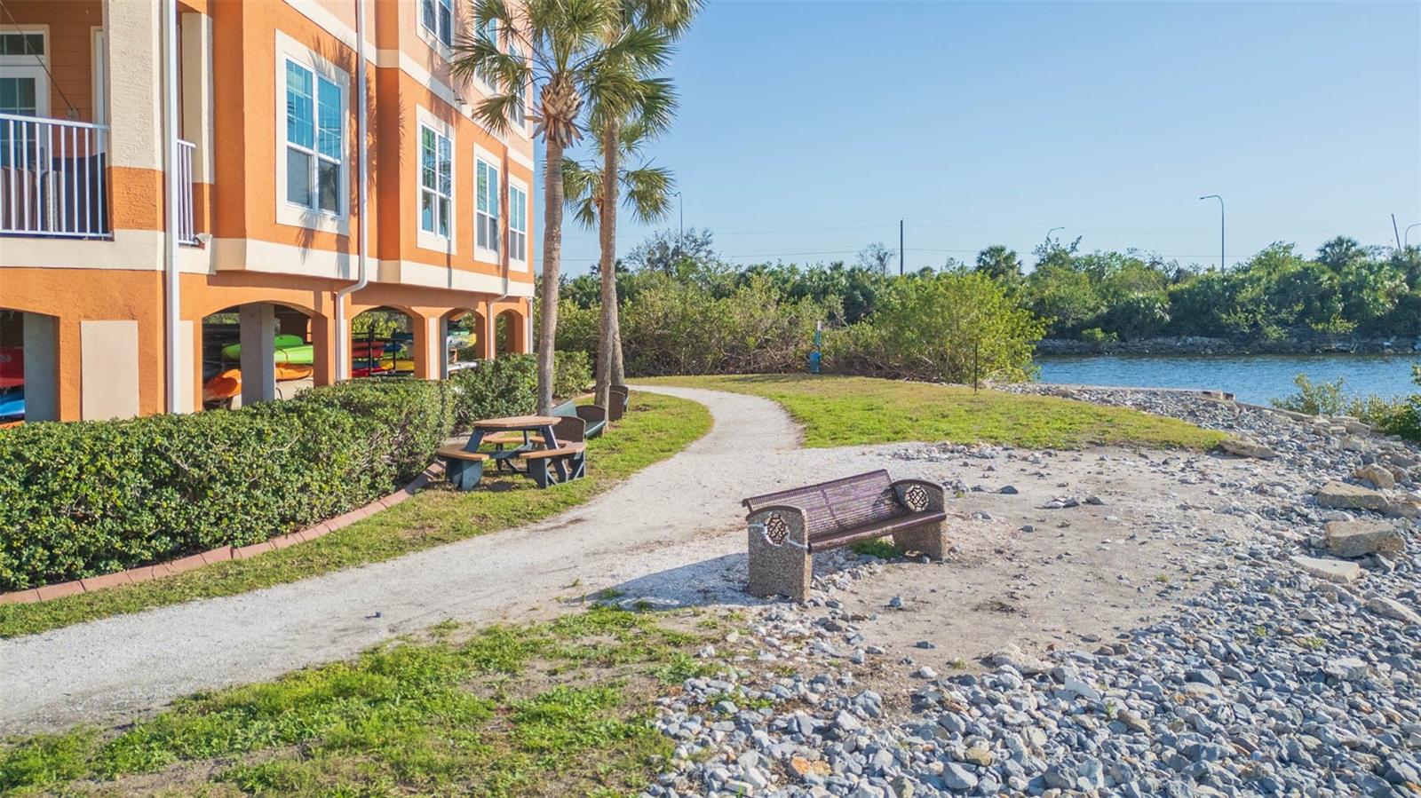 walking path that circles community