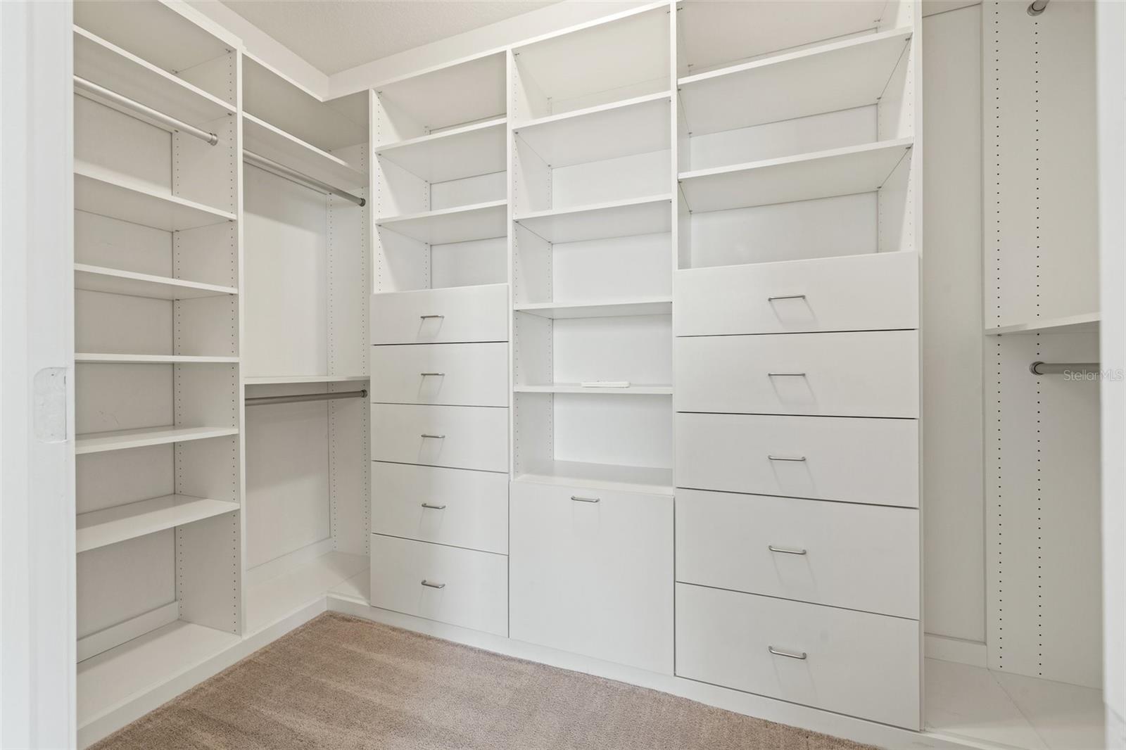 Walk-in Closet in Primary Bedroom