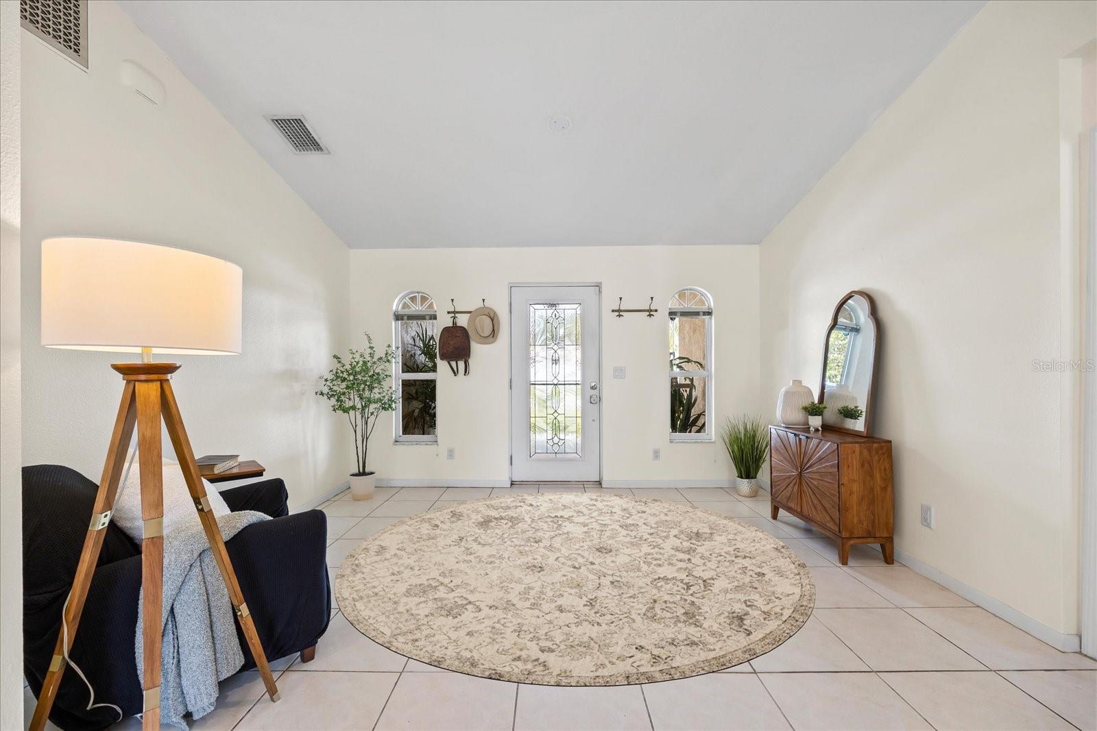 Entry Way Formal Sitting Area