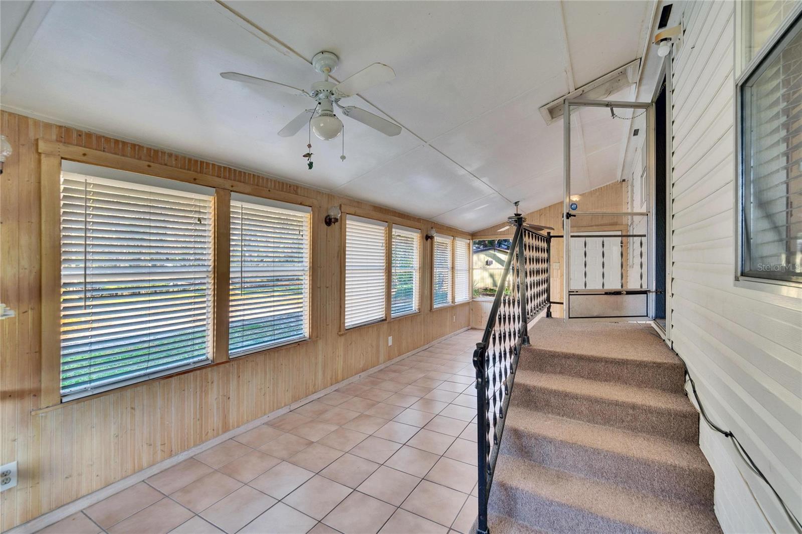 Entrance to Living room from front Lanai