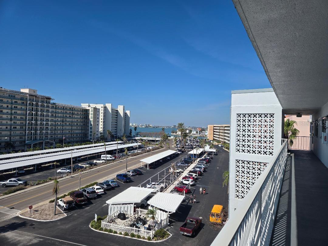 VIEW FROM THE BALCONY AT YOUR FRONT DOOR