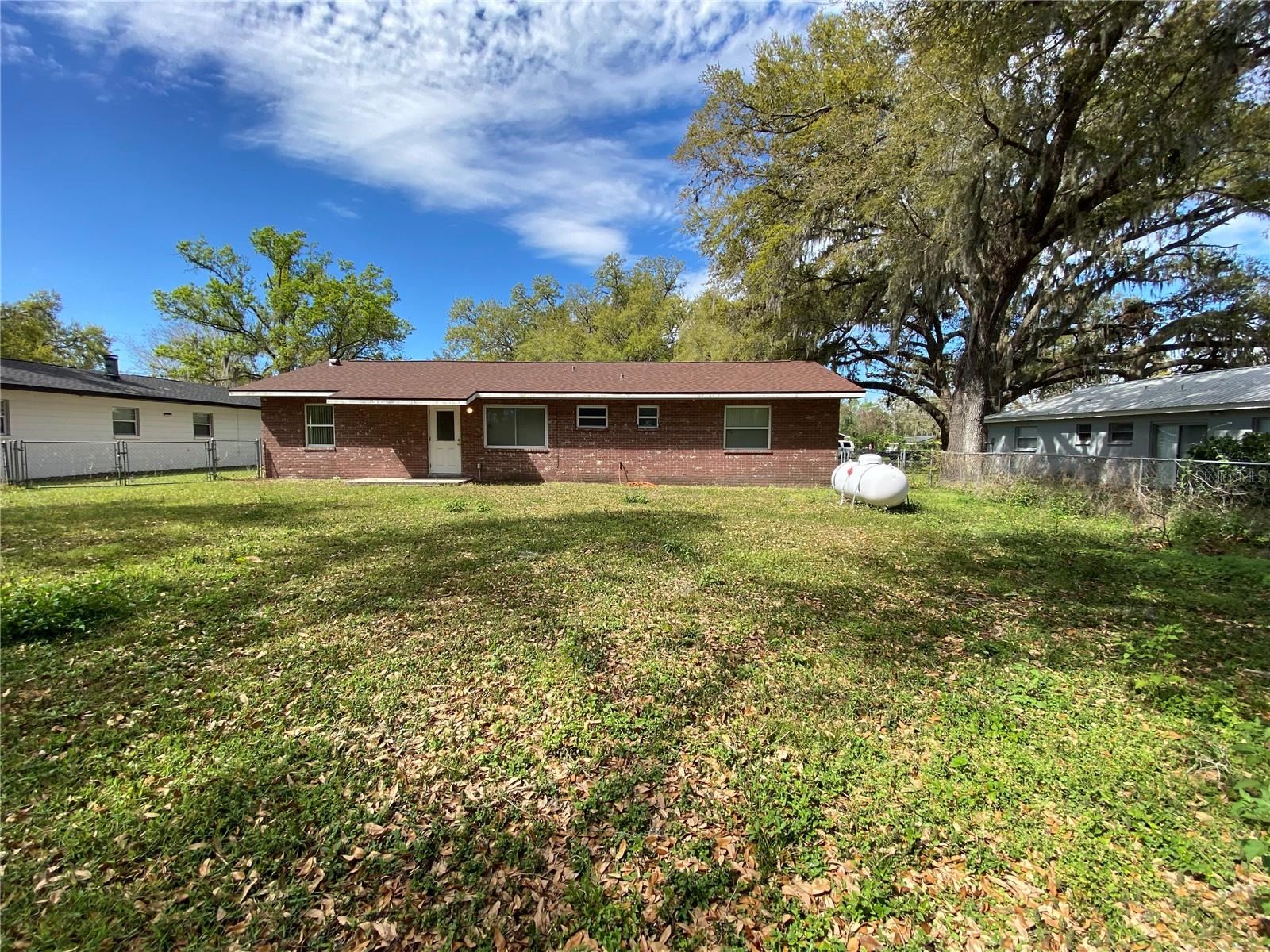 Backyard, rear exterior