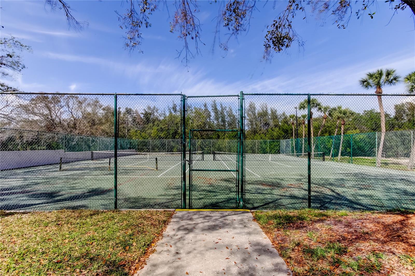 Tennis courts