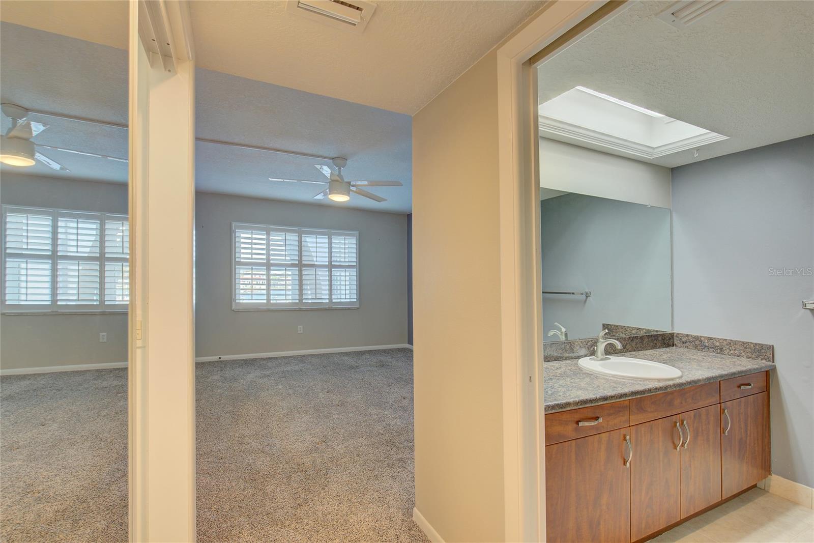 Primary bedroom and Bathroom