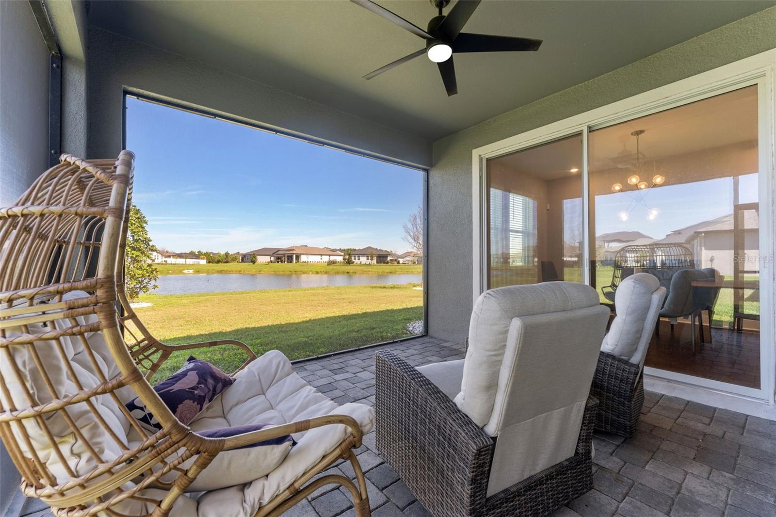 Patio with Panoramic Screen Enclosure