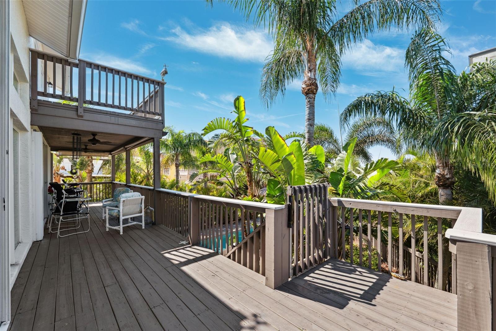 Private Backyard Balconies