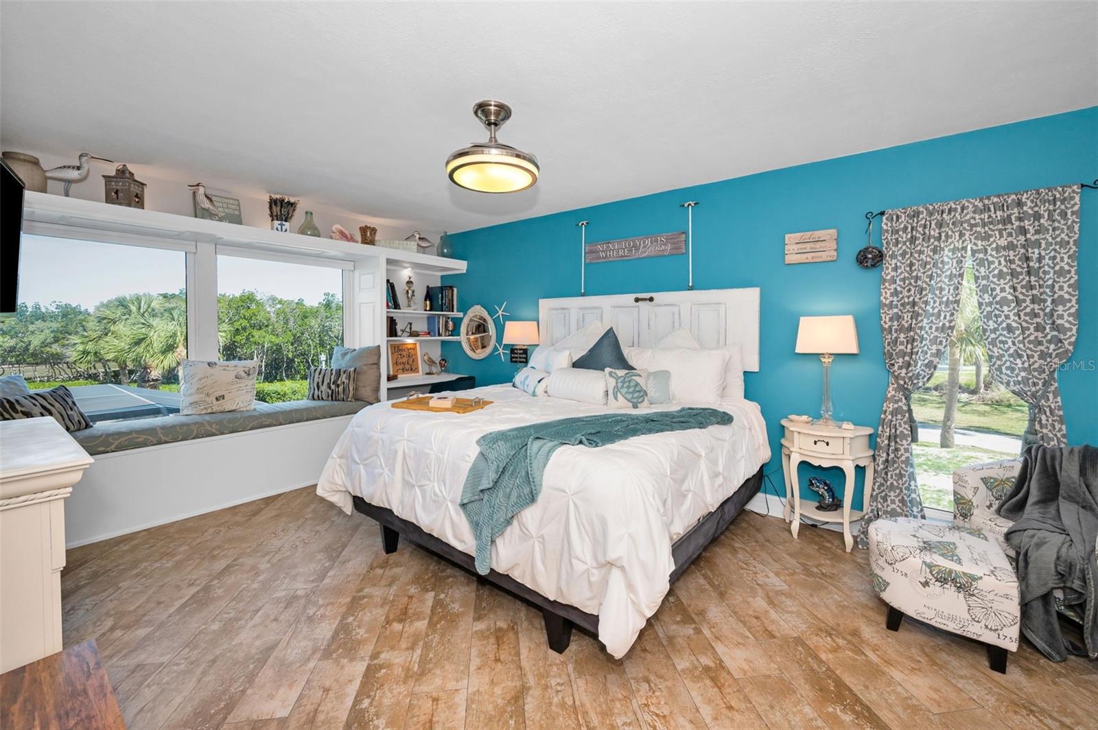 Primary Bedroom with viewing Bench