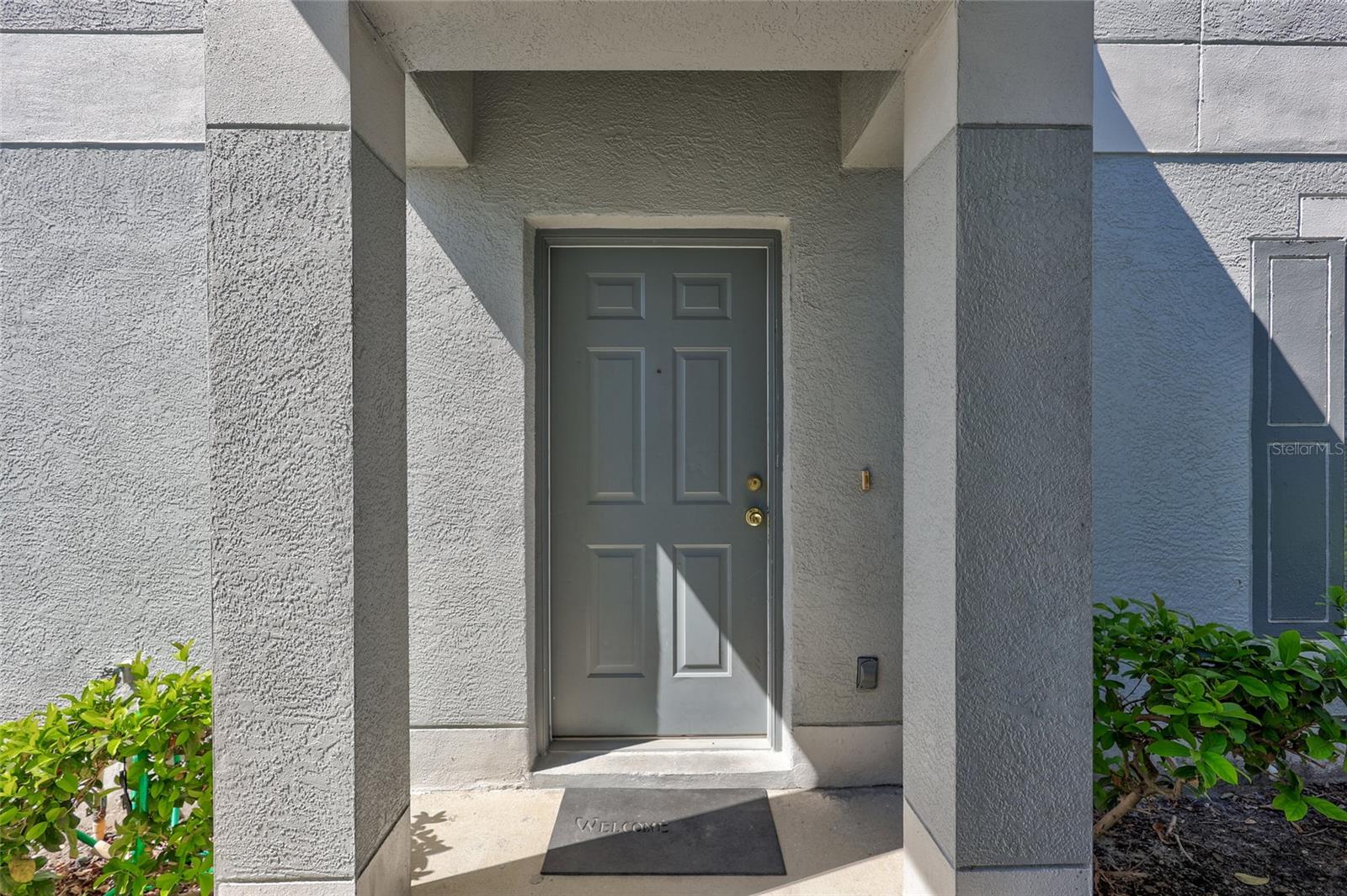 Exterior door view