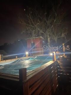 Pool at Night