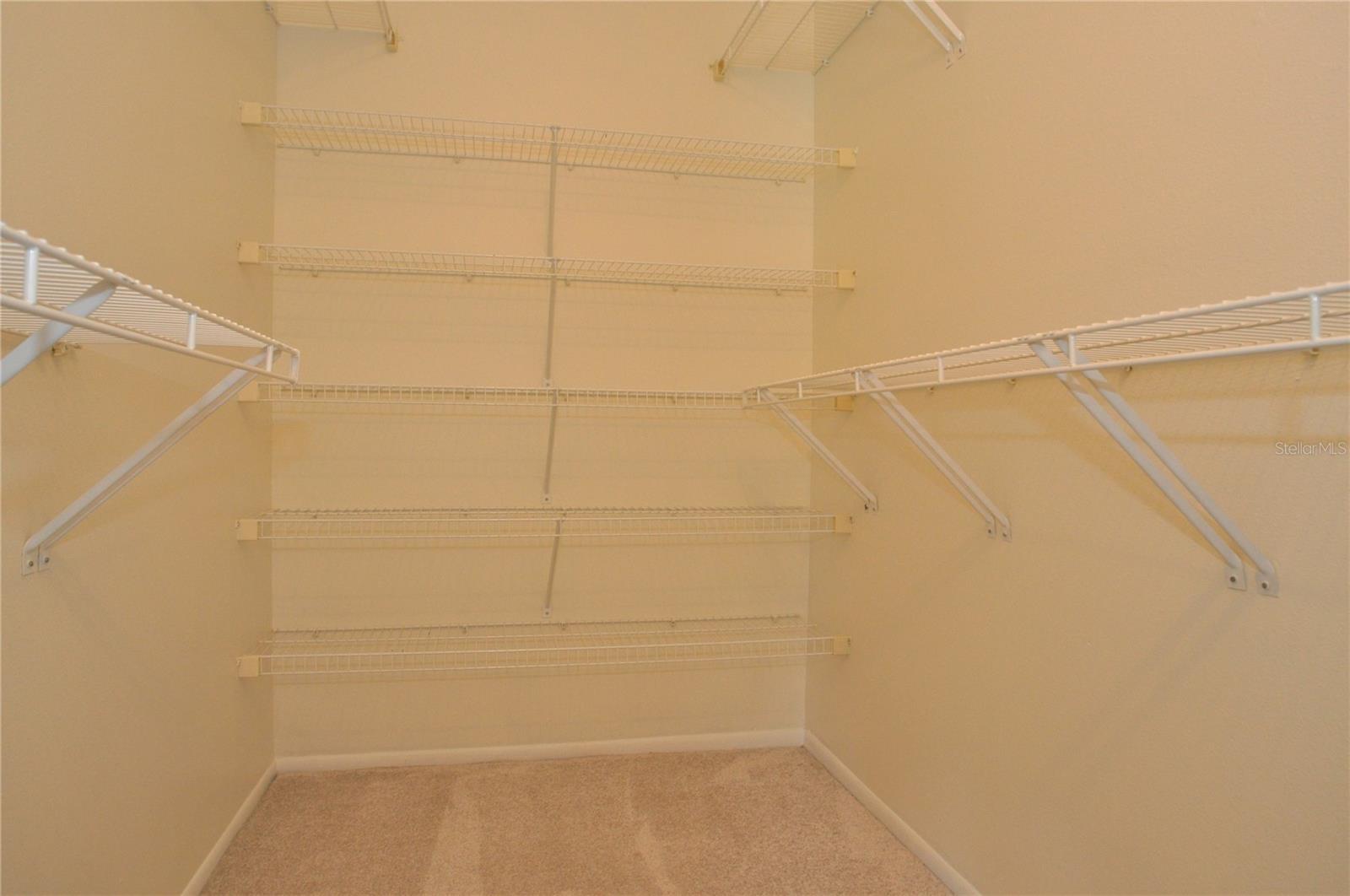 Primary Walk-in Closet