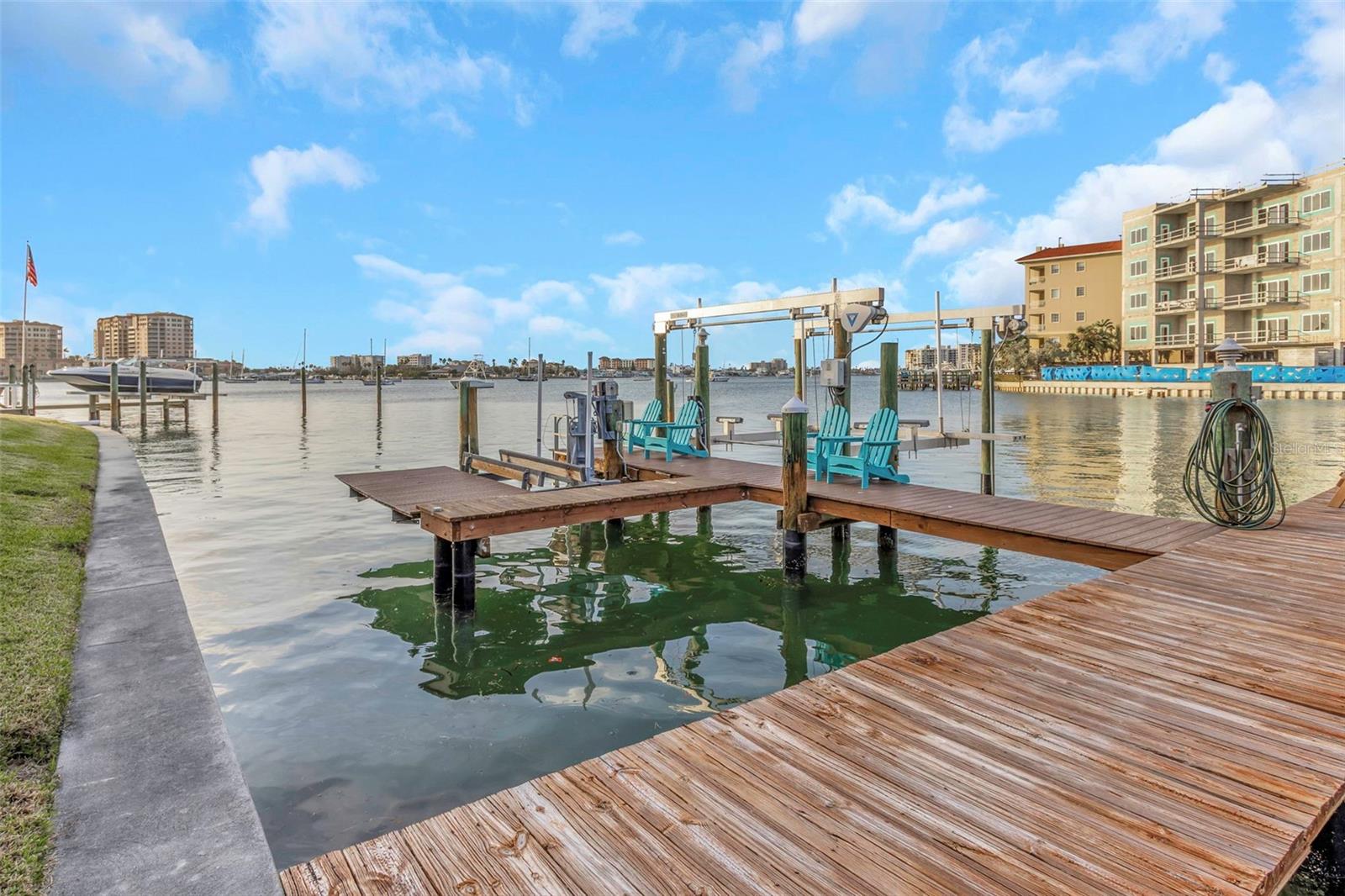 Private boat dock