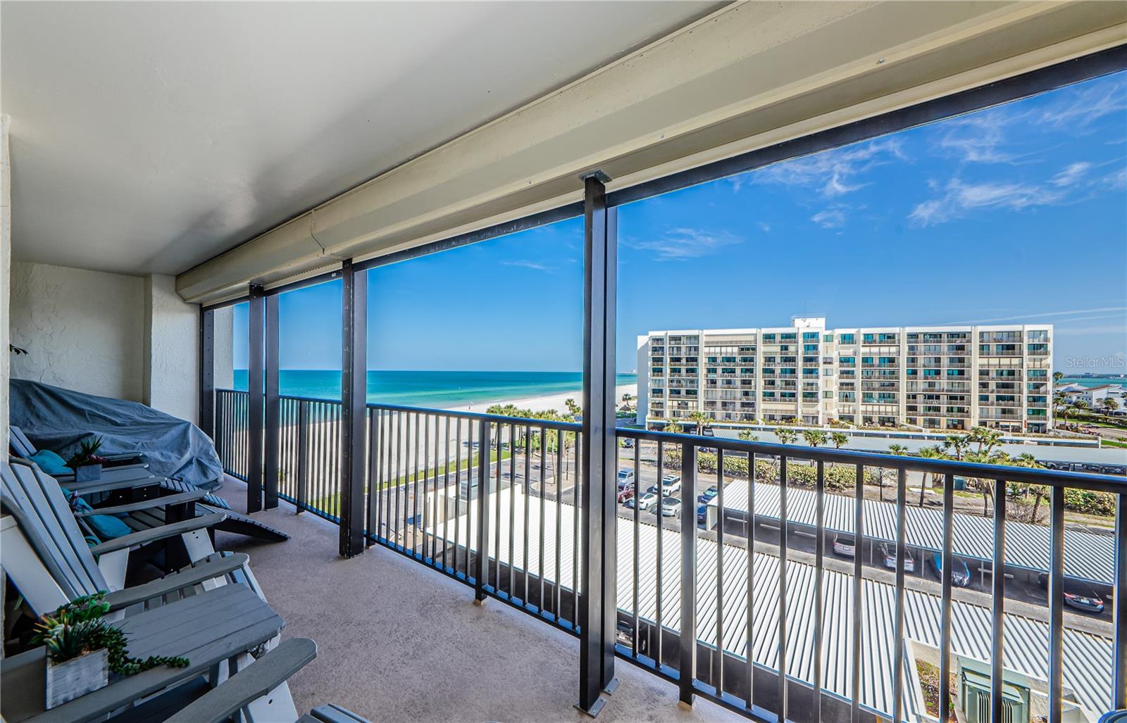 Large balcony with views to the north, west and east!  You will have it all!