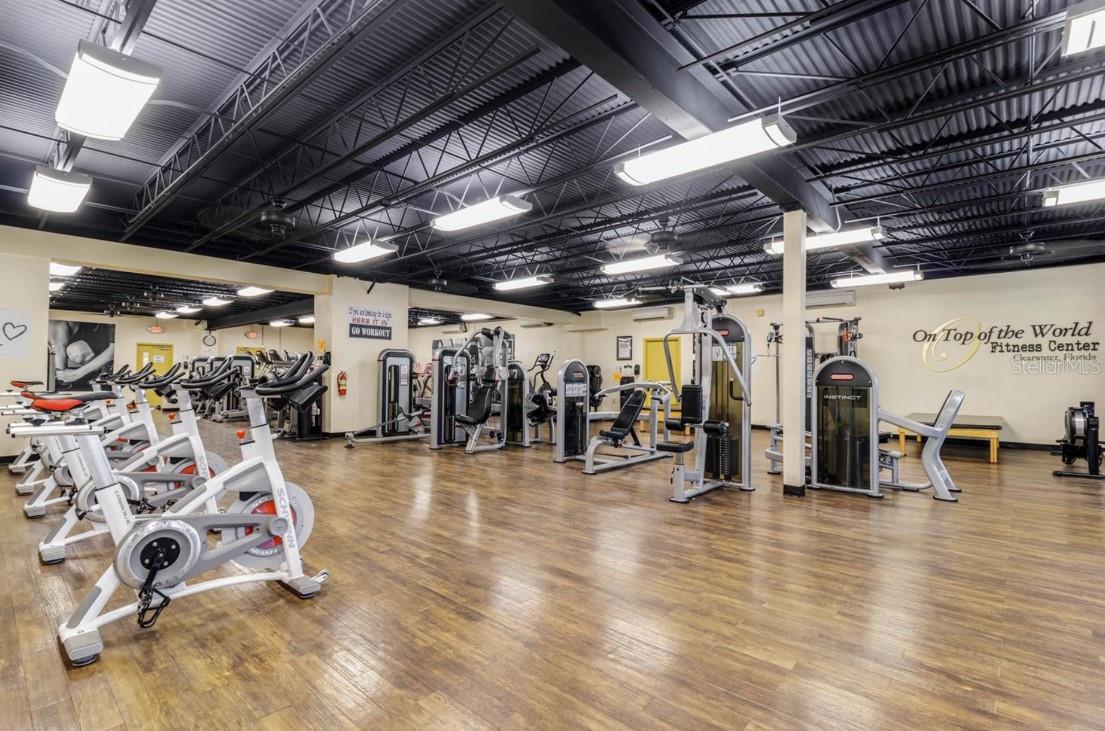 State of the art fitness center