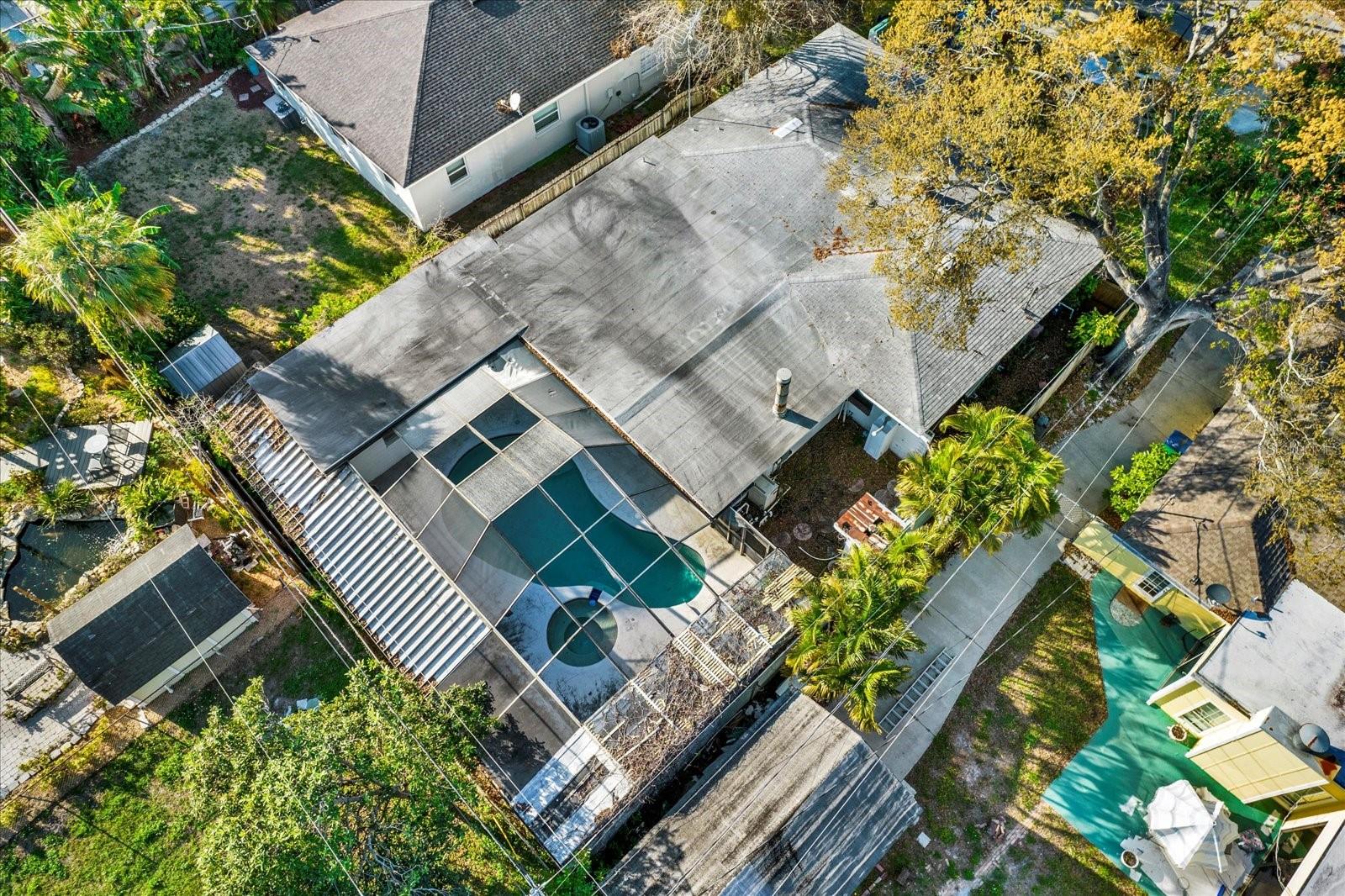 Rooftop Aerial View