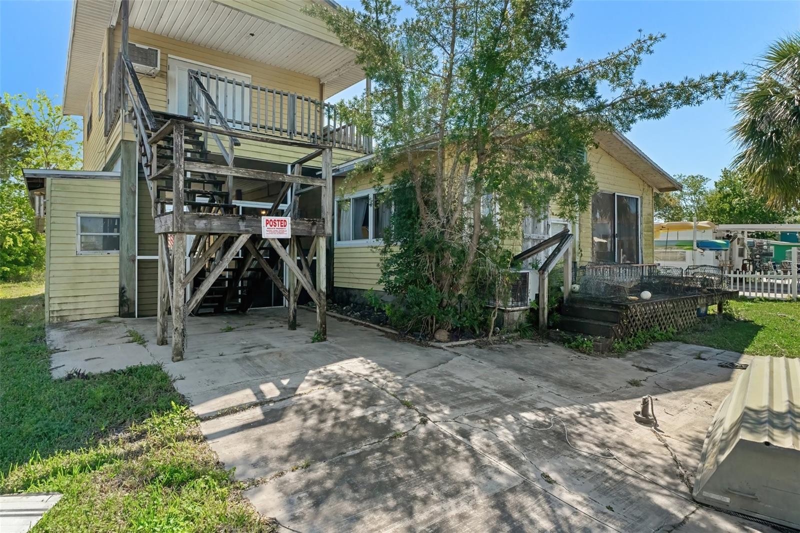 Rear of Home with Space for Entertaining